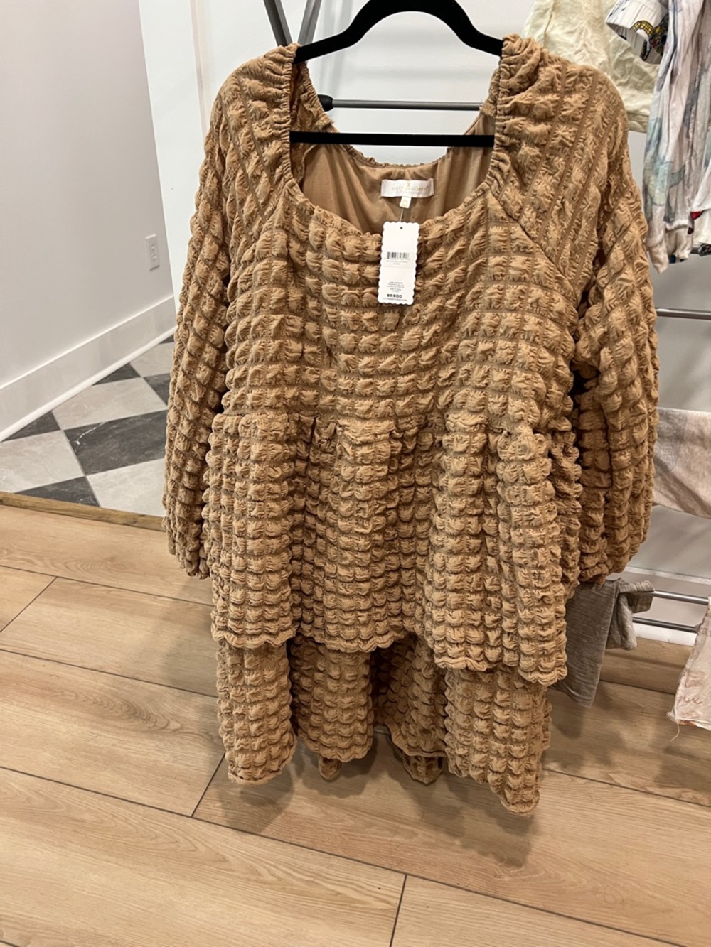 NWT XL Simply Southern Bubble Layer Dress